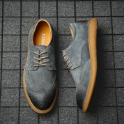 Russet Wingtip Oxfords