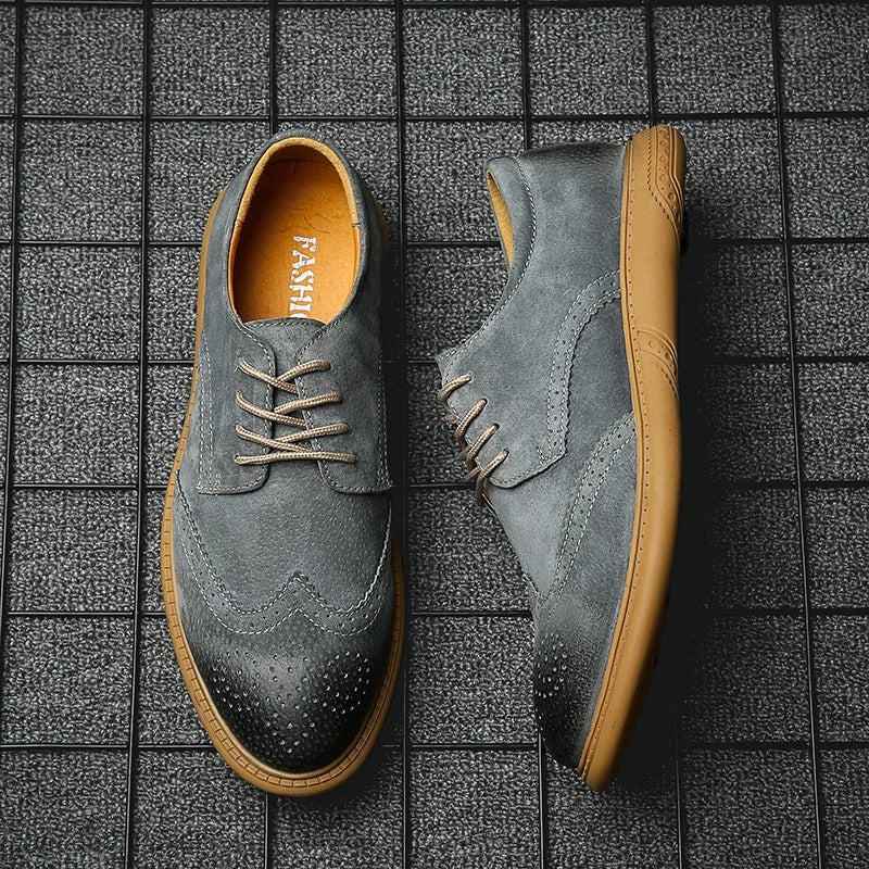 Russet Wingtip Oxfords