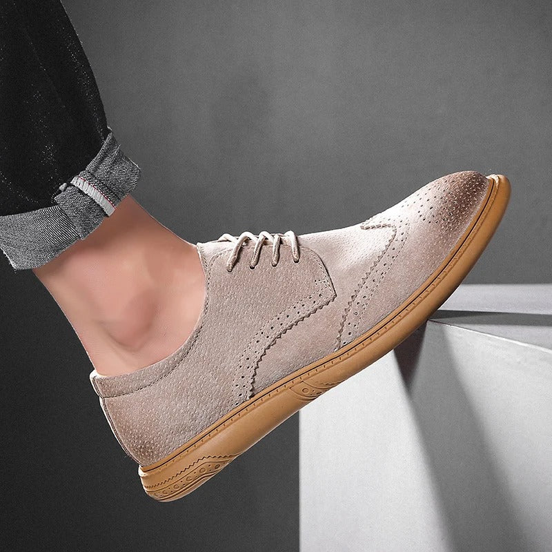 Russet Wingtip Oxfords