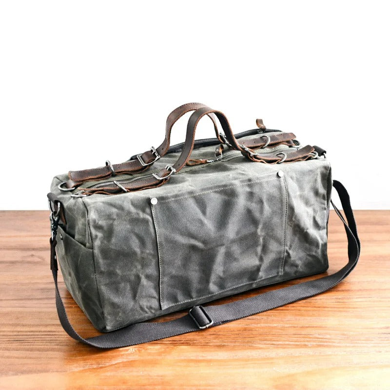 Waxed Canvas Travel Bag