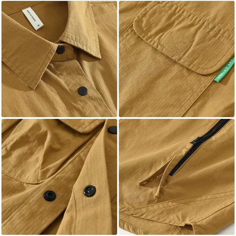 Pure Cotton Safari Shirt