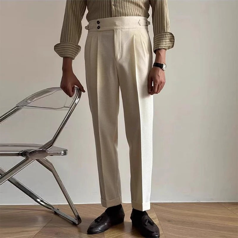 Limited Edition - Waffle Weave Gurkha Pants