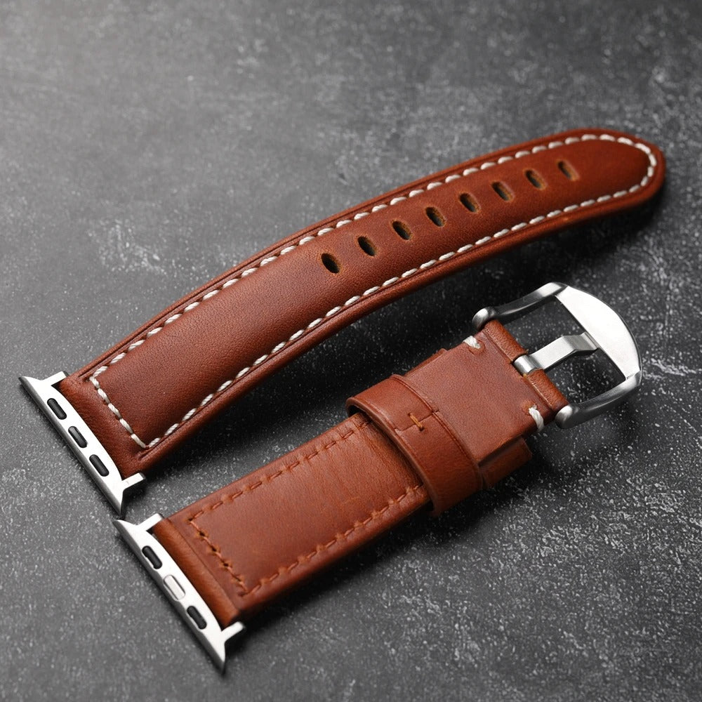 Genuine Leather Maverick Watchband