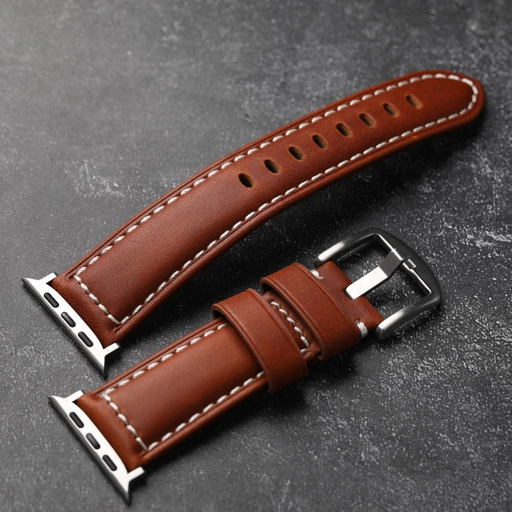 Genuine Leather Maverick Watchband